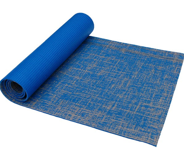 MAGFIT Premium Jute Yoga Mat (5 mm, Blue) – Prokicksports